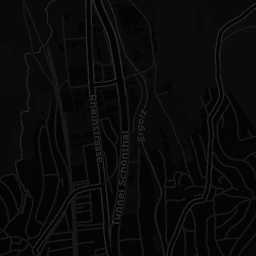 Stylized map Frenkendorf (CARTO Dark, OpenStreetMap data)
